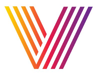 V logo