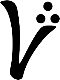 V logo
