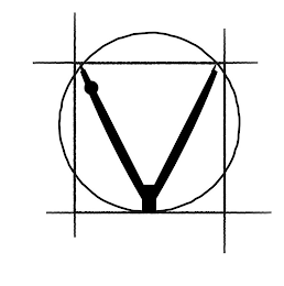V logo