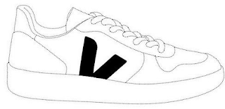V logo