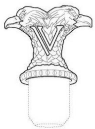 V logo