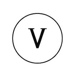 V logo