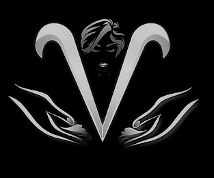 V logo