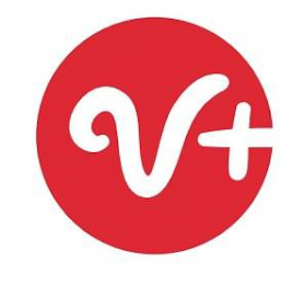 V+ logo