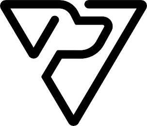 V logo