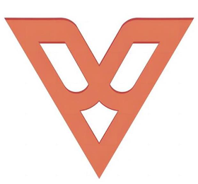 V logo