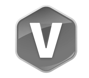V logo