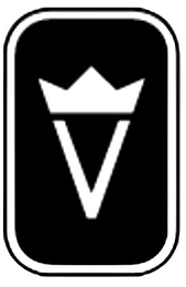 V logo