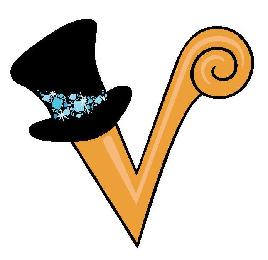 V logo