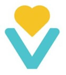 V logo