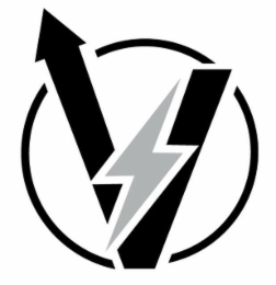 V logo