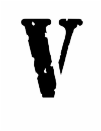 V logo