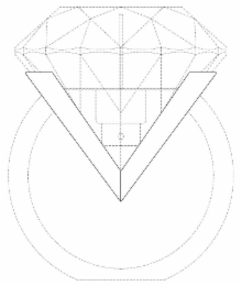 V logo