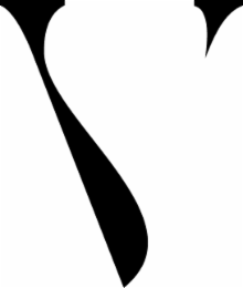V logo