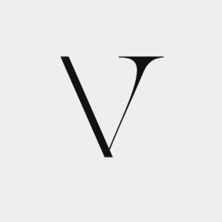V logo