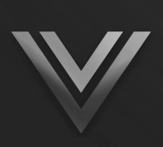 V logo