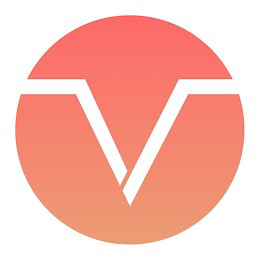 V logo