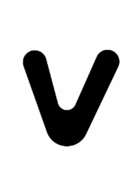 V logo
