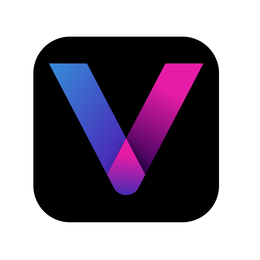 V logo