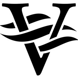 V logo