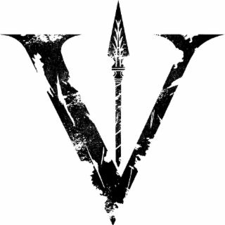 V logo