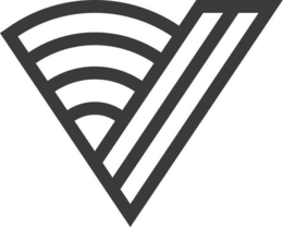 V logo