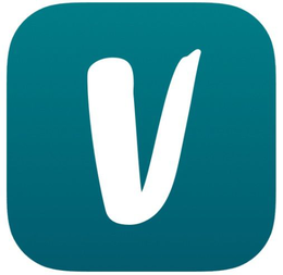 V logo