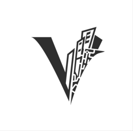 V logo