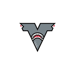 V logo