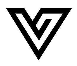 V logo