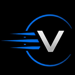 V logo