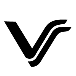 V logo