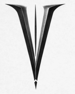 V logo