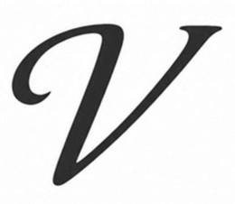 V logo