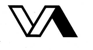 V A logo