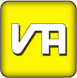V A logo