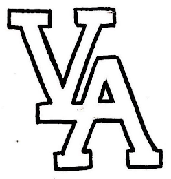 V A logo
