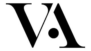 V A logo