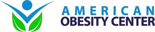 V AMERICAN OBESITY CENTER logo