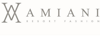 V AMIANI RESORT FASHION logo