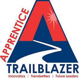 V APPRENTICE TRAILBLAZER INNOVATORS TRENDSETTERS FUTURE LEADERS logo
