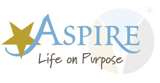 V ASPIRE LIFE ON PURPOSE logo