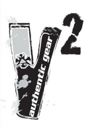 V AUTHENTIC GEAR 2 logo