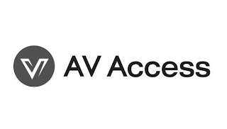 V AV ACCESS logo