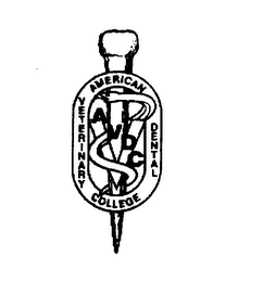 V AVDC AMERICAN VETERINARY DENTAL COLLEGE logo
