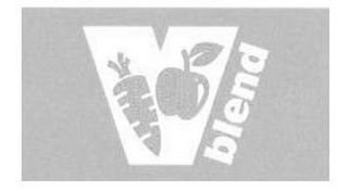 V BLEND logo