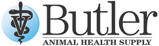V BUTLER ANIMAL HEALTH SUPPLY logo