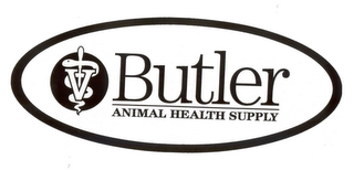 V BUTLER ANIMAL HEALTH SUPPLY logo