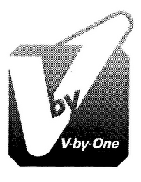 V-BY-ONE logo