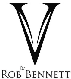V BY ROB BENNETT logo
